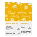 The Healthy Company Keto Booster Green Tea - Garcinia, Cinnamon, Black Pepper, Ginger - Fat Burner| Lemon, Pack of 8...