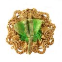The Holy Mart Net Kiroshiya Embroidery Dress for Laddu Gopal...