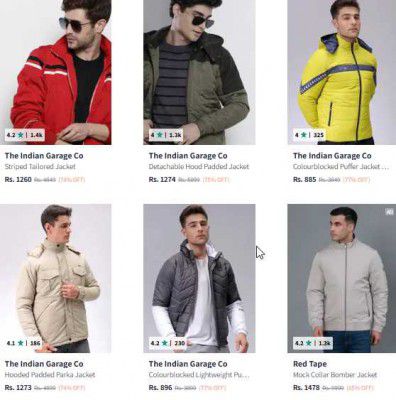 UP TO 78% OFF | The Indian Garage Co Jacket