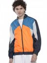 The Indian Garage Co Men Regular Fit Colorblocked Wind Cheater...