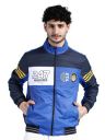 The Indian Garage Co Men Regular Fit Colourblocked Bomber Jackets...