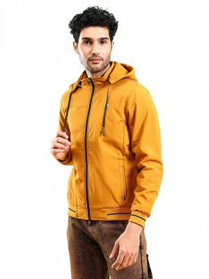 The Indian Garage Co Men Regular Fit Placement Print Bomber Jackets