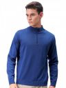 The Indian Garage Co Men Relaxed Fit Solid High Neck Sweater...