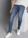 The Indian Garage Co Men Skinny Fit Heavy Fade Stretchable Jeans...
