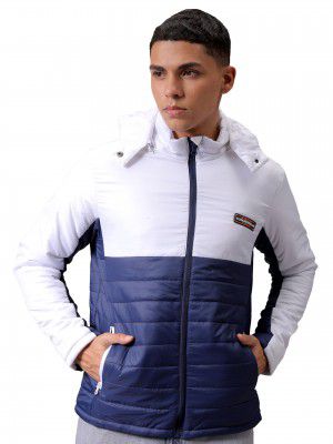The Indian Garage Co Men Slim Fit Mix & Match Puffer Jackets