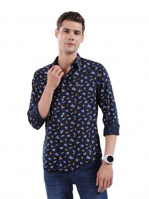 The Indian Garage Co Men's Checkered Slim Fit Shirt