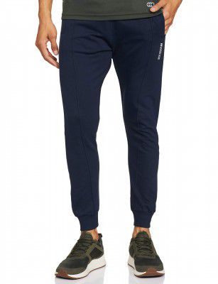 The Indian Garage Co Mens Relaxed Track Pants (TIG/AW20/JOGGER-7-02_Navy Medium)
