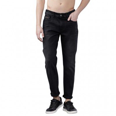 The Indian Garage Co Men's Slim Fit Mid Rise Jeans