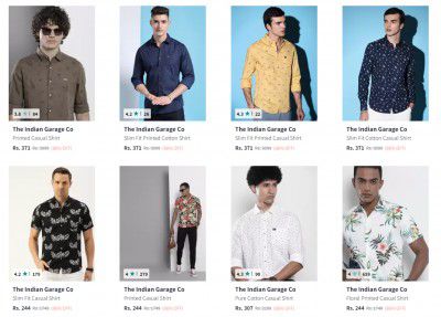 The Indian Garage Co Shirts Upto 82% Off