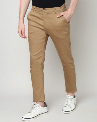 THE INDIAN GARAGE CO Slim Fit Chinos with Insert Pockets