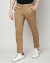THE INDIAN GARAGE CO Slim Fit Chinos with Insert Pockets...