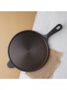 The Indus Valley Black Cast Iron Tawa - Set of 1...