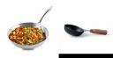 The Indus Valley Triply Stainless Steel Fry Pan with Long Handle, 1.5Ltr Plus Tadka Pan...