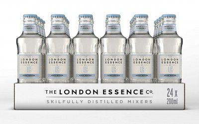 The London Essence Co. Soda Water, 200 ml, 24 Pack