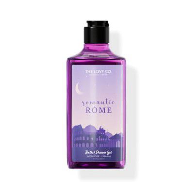THE LOVE CO. Luxury Body Wash Shower Gel | Vegan & Cruelty-Free (Romantic Rome)