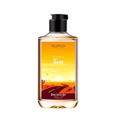 THE LOVE CO. Texas Body Wash Shower Gel | Refreshing & Hydrating Formula | Unisex Bath & Body Wash for Men & Women | 295ml