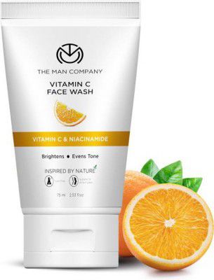 THE MAN COMPANY Anti-ageing & Instant Glow For Oily Skin Vitamin C Face Wash  (75 ml)