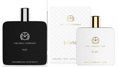 The Man Company Blanc and Noir Perfume for Men - 100ml Each