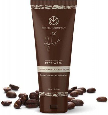 THE MAN COMPANY Caffeine by Ayushmann Khurrana with Coffee Arabica and Green Tea Face Wash  (100 ml)