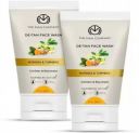 The Man Company De-Tan Face Wash Men Turmeric & Moringa l - 100ml, Pack of 2...