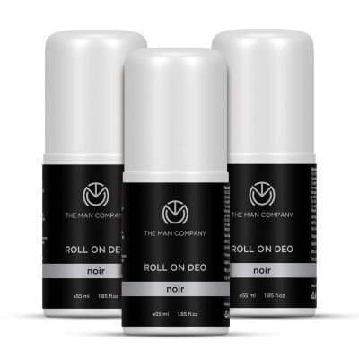 The Man Company Deodrant Roll on Combo Set for Men - Noir - 55ml*3