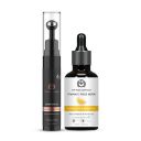 The Man Company Face Care Combo Pack with Vitamin C Face Serum and Under Eye Gel | Infused with Hyaluronic Acid, Vitamin C and Coffee - Set of 2...