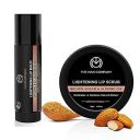The Man Company Lip Care Combo with Lip Scrub & Lip Balm for Dry & Chapped Lips | Lightening & Brightening Dark Lips | For Soft, Supple & Damaged Lips - 14gm...