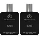 The Man Company Men Black Edt | Premium Long Lasting Fragrance Spray | Lavender Scent Liquid Perfume - 50Ml*2, 100 Millilitres...