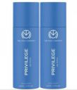THE MAN COMPANY Privilege Active Premium Long Lasting Deodorant Spray - For Men (80 ml, Pack of 2)...