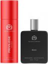 THE MAN COMPANY Privilege Intense Deodorant for men 150ml with Black EDT 50ml Perfume Body Spray - For Men  (200 ml, Pack of 2)...