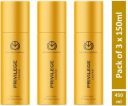 THE MAN COMPANY Privilege Legend Deodorant Combo Pack of 3 Deodorant Spray - For Men  (450 ml, Pack of 3)...