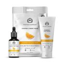 The Man Company Vitamin C Skin Glowing Combo with Face Wash, Serum, Sheet Mask...