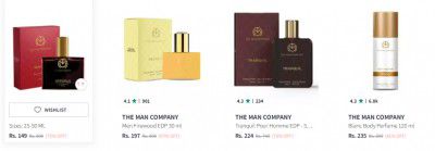 The Men Company Perfume Starts @149