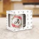 The Modern Gallery Flower (A) Alphabet Coffee | Best Gift for Your Loved Once Ceramic Coffee Mug  (330 ml)...