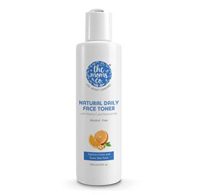 The Moms Co. Natural Daily Vitamin C Face Toner l Enriched With Niacinamide, Green Tea & Aloe Vera | Alcohol-free Formula | Tightens Pores, Evens Skin Tone, Hydrates Skin, Maintains PH Balance (100ml)