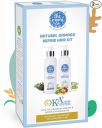 The Moms Co. Natural Damage Repair KA + Hair Care Kit with Hair Shampoo & conditioner with Keratin and Moroccan Argan Oil for Dry & Damaged Hair 400 ML...