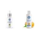 The Moms Co. Natural Vita Rich Face Serum - 30 ml, Natural Daily Vitamin C Face Toner| Alcohol-free l Tighten Pore l Even-Tone-Hydrate Skin - - - 25 ml...
