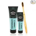 The Mouth Company Classic Mint Toothpaste | Combo Pack of 100 gm and 50 gm with S-Curve Handle Bamboo Toothbrush...