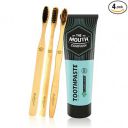The Mouth Company Classic Mint Toothpaste Combo with Bamboo Gentlebrush |Family Pack...