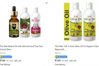 The Nile Hair Oil Upto 88% Off