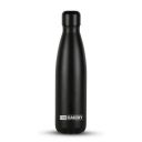 The Oakery Evergreen Series 304 Stainless Steel Vacuum Insulated Bottle | Thermosteel Hot and Cold | Leak Proof Thermos Flask | Steel Water Bottle (Pack of 1, 500ml, All Black)...