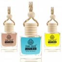 The Old Natural Car Air Freshener with Essential Oils Fragrance in Glass bottle with Wooden Diffuser Lid | Scent - Mystic Berry, Moods and Sandal Twig | Each 10ml - Pack of 3...