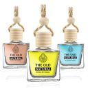 The Old Natural Car Freshener with Essential Oils Fragrance in Glass bottle with Wooden Diffuser Lid | Car Perfume 10ml...