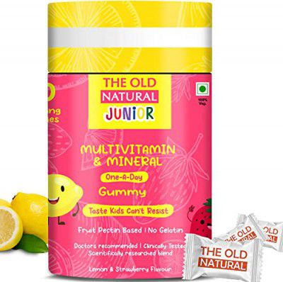 The Old Natural multivitamin gummies Fruit Pectin Based Gummies Pack Of 30 