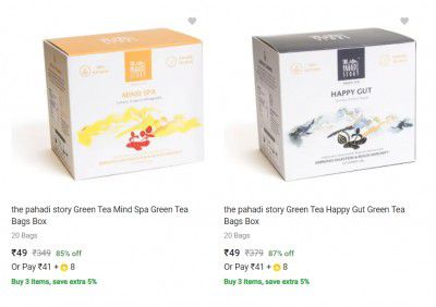 The Pahadi Story Tea Powder at Minimum 85% off