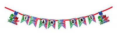 The Party Shoppy PJ Masks Theme I am One Banner