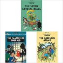 The Seven Crystal Balls (Tintin)+The Calculus Affair (Tintin)+Castafiore Emerald (Tintin)(set of 3 books) ...