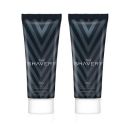 Amazon Brand - The Shavery Lather Shaving Cream (With Lime Oil, Shea Butter & Menthol Extract) - 100g (Pack of 2)...