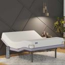 The Sleep Company Elev8 Smart Recliner Bed | King Size, Metal, Matte, Black...