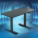 The Sleep Company Engineered Wood, Adjustable Desk...